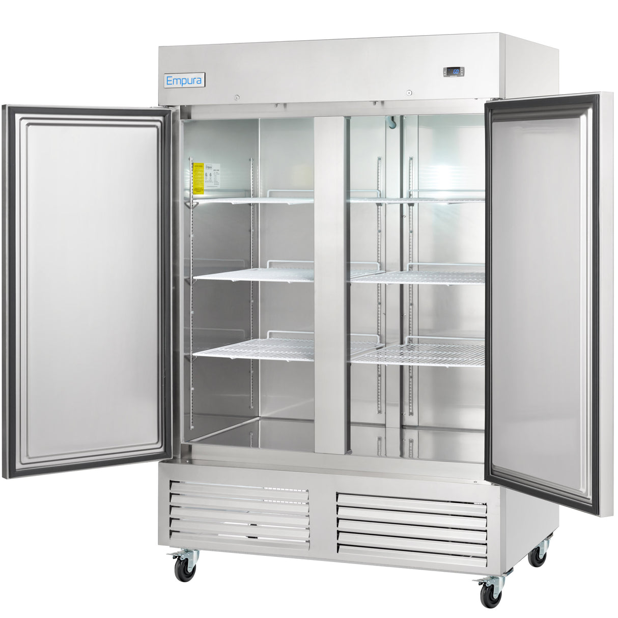 Empura Refrigeration E-KB54R Reach-In Refrigerator 53.9"W X 32.7"D X 82.3"H 41.6 Cu. Ft. Capacity
