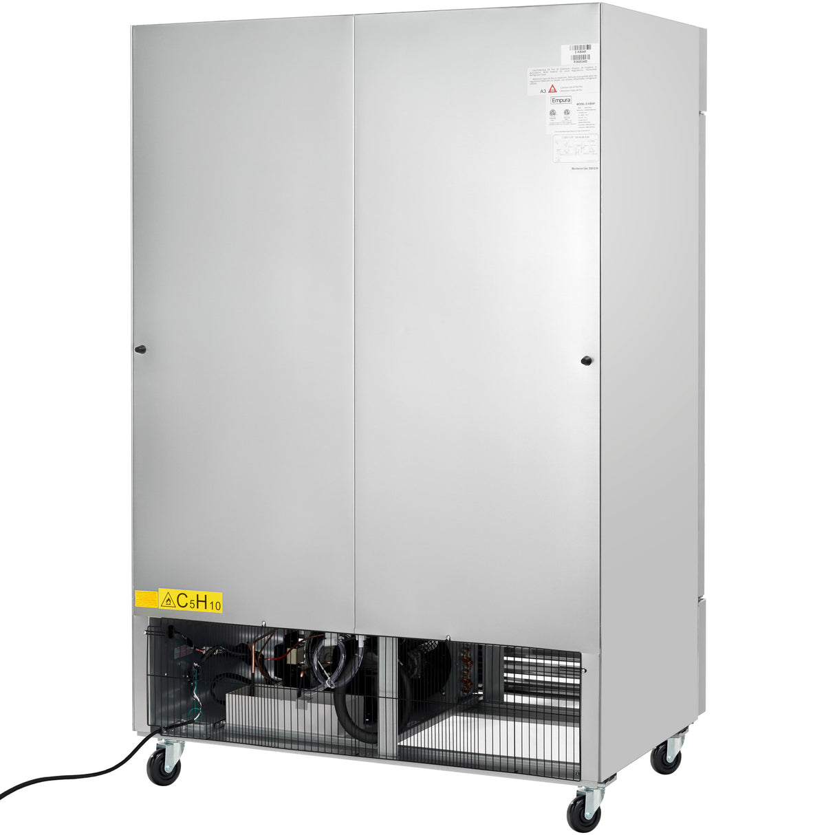 Empura Refrigeration E-KB54R Reach-In Refrigerator 53.9"W X 32.7"D X 82.3"H 41.6 Cu. Ft. Capacity