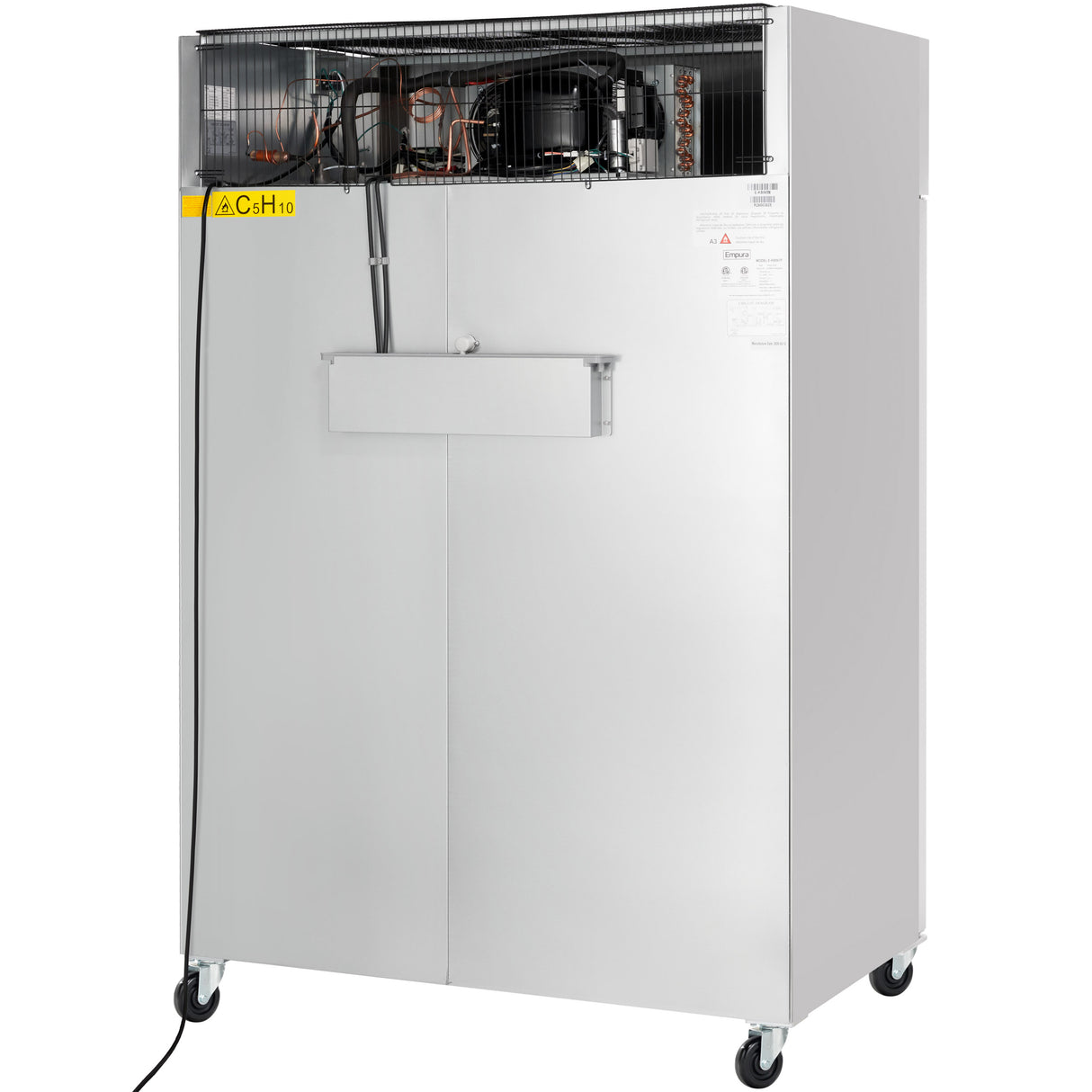 Empura Refrigeration E-KB56T Reach-In Refrigerator 2 Swing Solid Doors 53.9"W X 32.7"D X 82.3"H