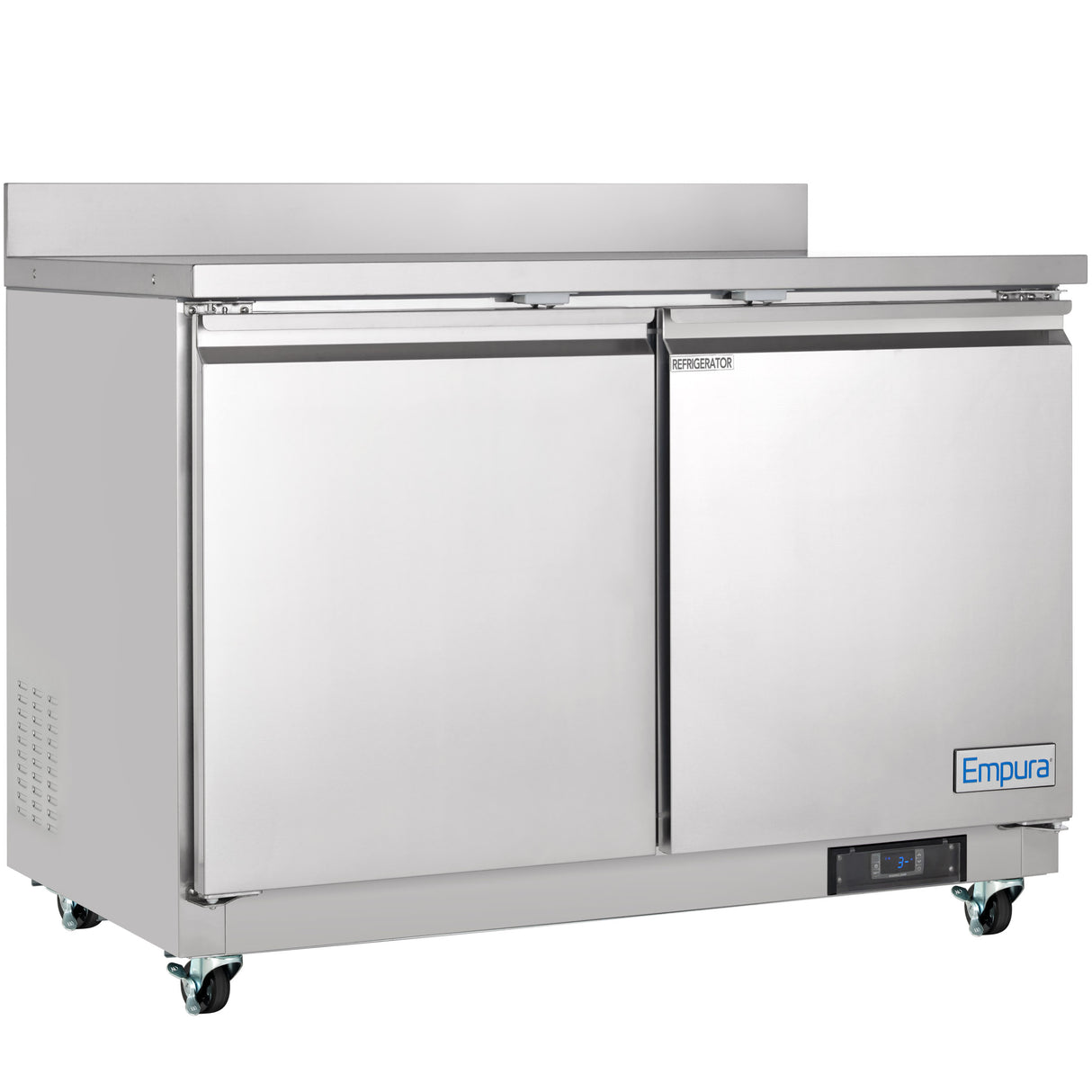 Empura Refrigeration E-KUC48W Undercounter Reach-In Refrigerator Work Top
