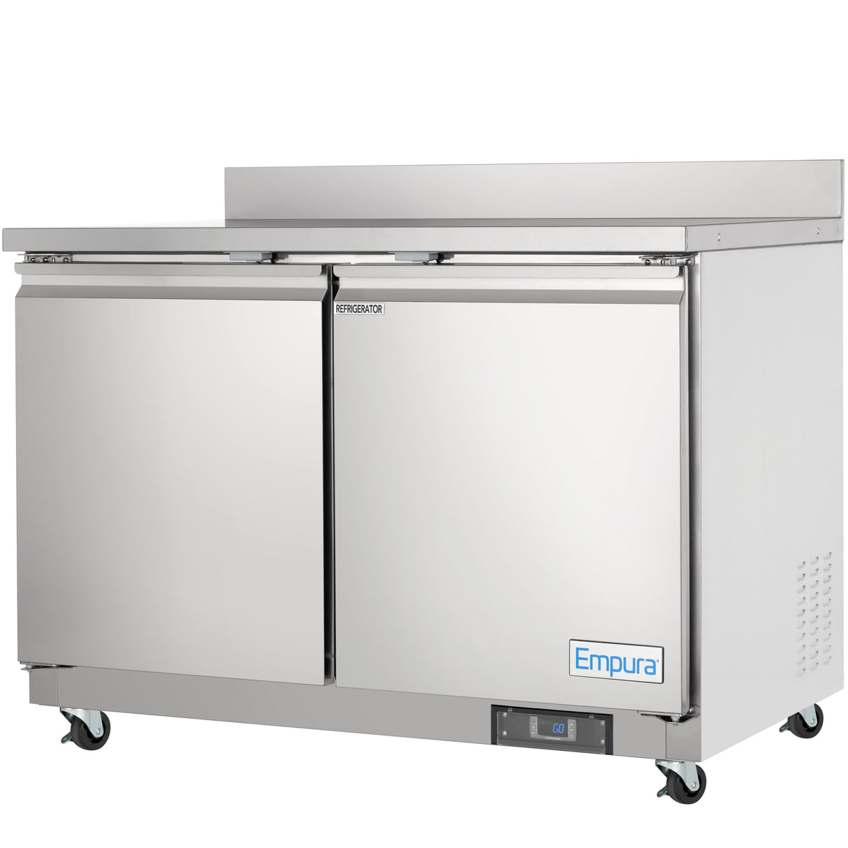 Empura Refrigeration E-KUC48W Undercounter Reach-In Refrigerator Work Top