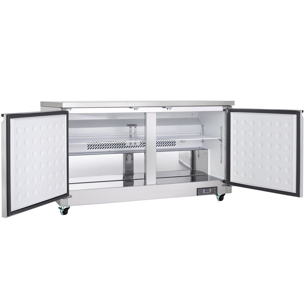 Empura Refrigeration E-KUC60 Undercounter Reach-In Refrigerator 61.2"W X 29.9"D X 35.5"H 13.2 Cu. Ft. Capacity
