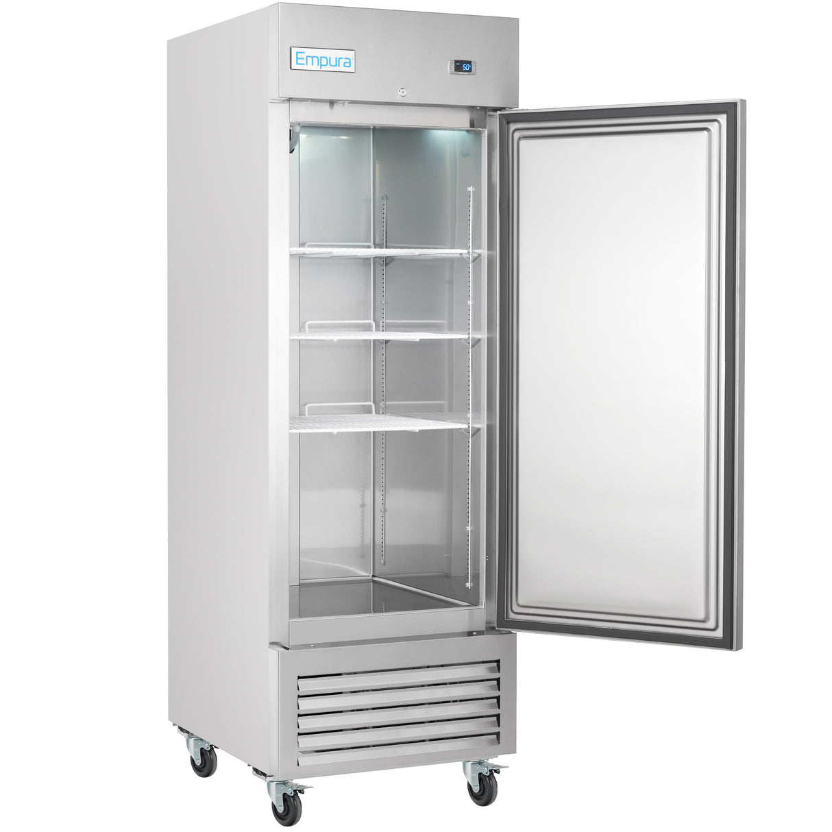 Empura Refrigeration E-KB27R Reach-In Refrigerator 26.8"W X 32.7"D X 82.3"H 18.1 Cu. Ft. Capacity