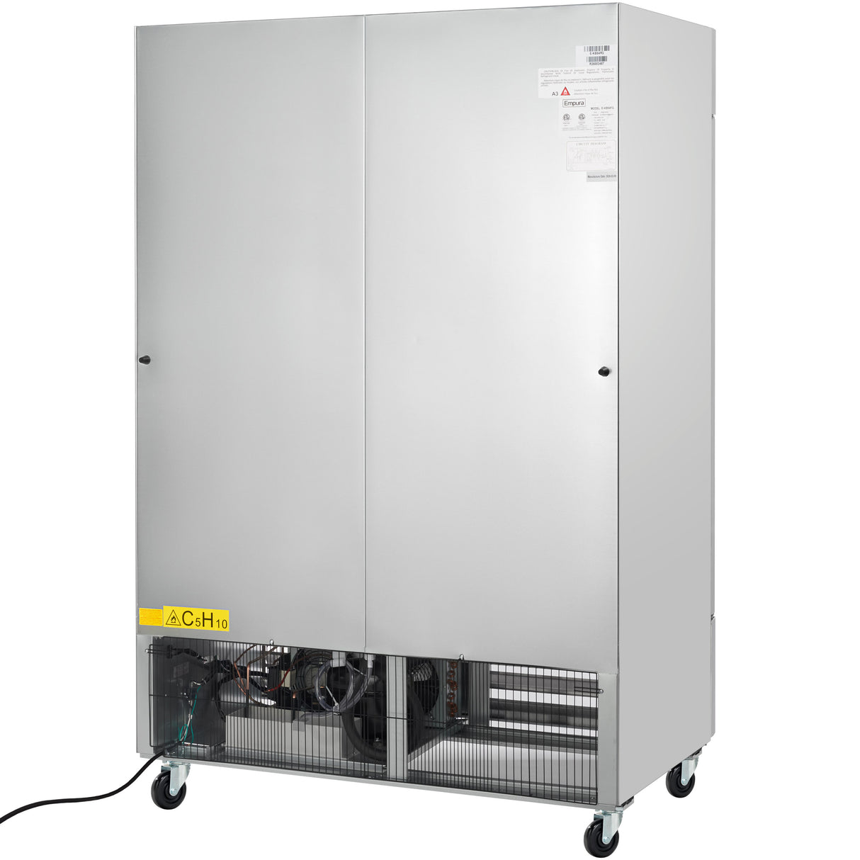 Empura Refrigeration E-KB54RG Reach-In Refrigerator 53.9"W X 31.9"D X 82.3"H 43.9 Cu. Ft. Capacity