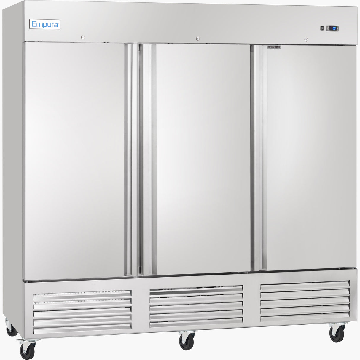 Empura Refrigeration E-KB81R Reach-In Refrigerator 81"W X 32.7"D X 82.3"H 66 Cu. Ft. Capacity