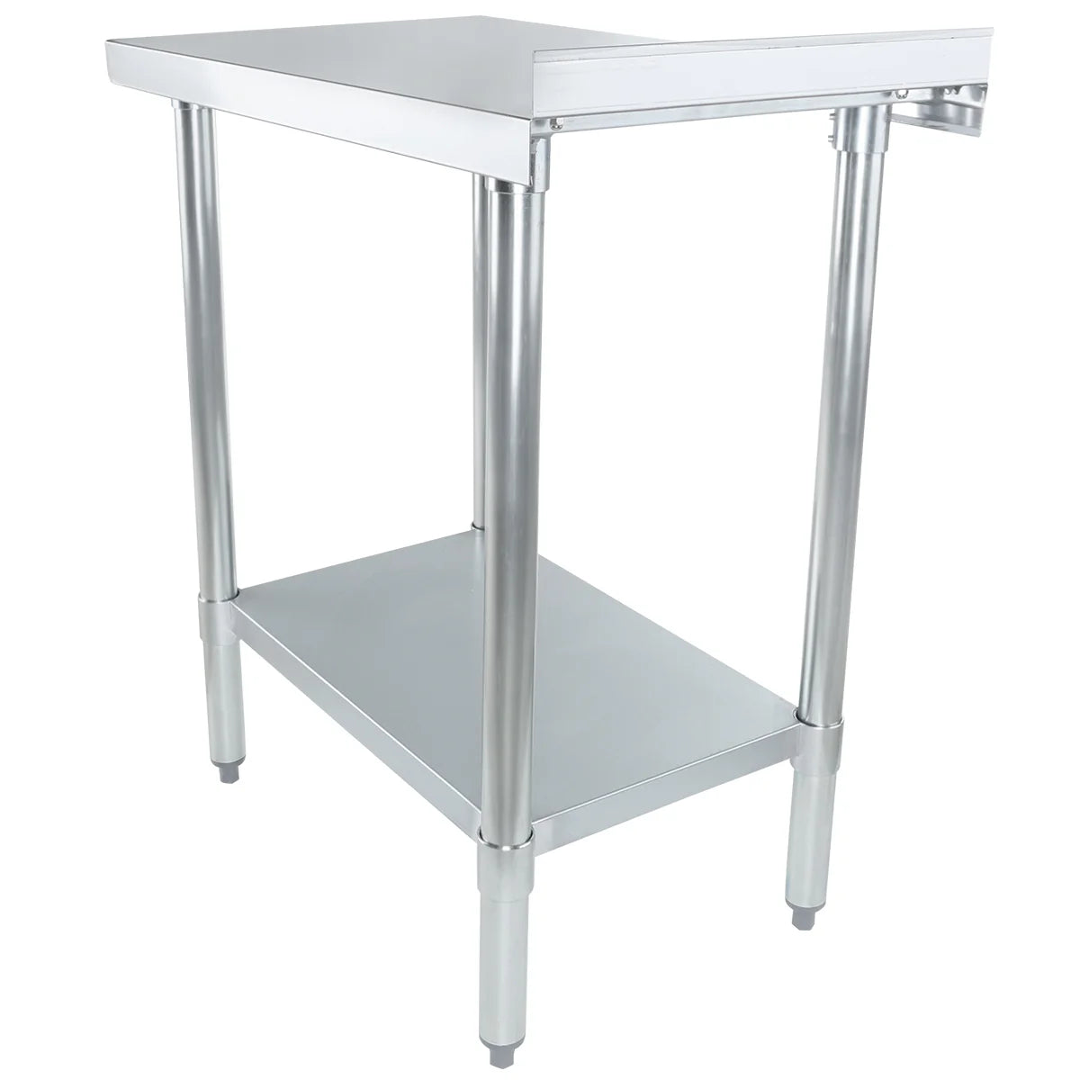 Empura Stainless FT1830E Filler Table 18"W X 30"D X 34.75"H 18 Gauge 430 Stainless Steel