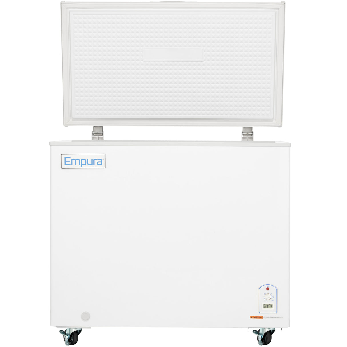 Empura Refrigeration E-CF-7 Solid Lid Chest Freezer 37.52"W X 23.15"D X 31.93"H 7.1 Cu. Ft. Capacity