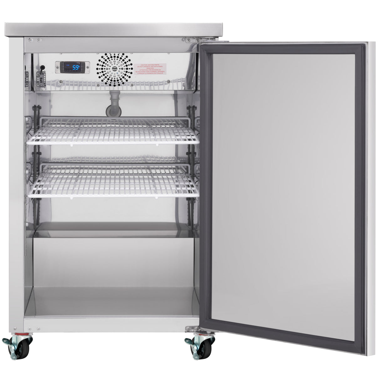 Empura Refrigeration E-KBB24-1-29-S Back Bar Cooler 1 Swing Solid Door 24.1"W X 31.89"D X 38.7"H