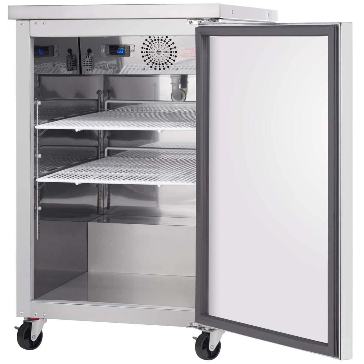 Empura Refrigeration E-KBB24-1-29-S Back Bar Cooler 1 Swing Solid Door 24.1"W X 31.89"D X 38.7"H
