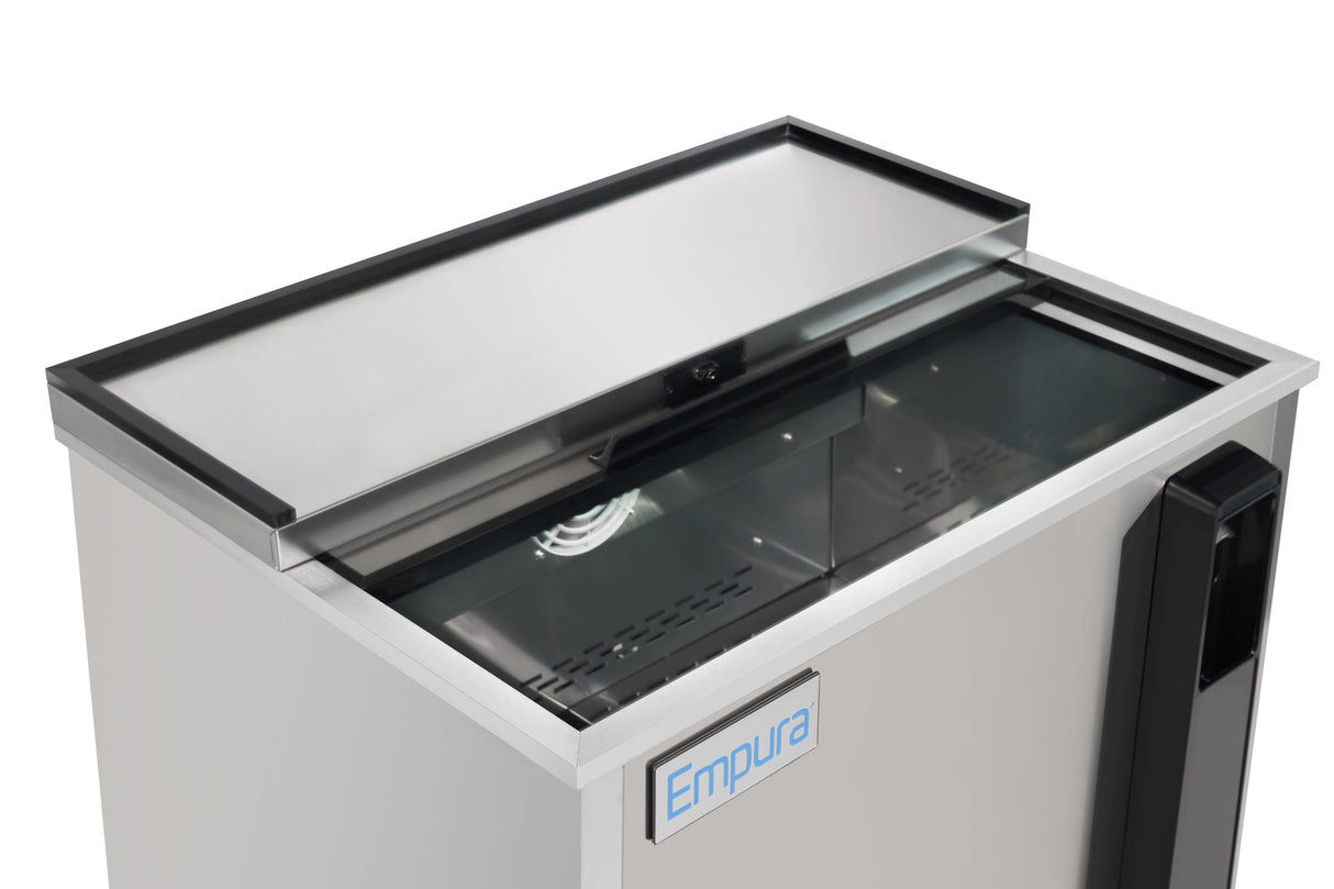 Empura Refrigeration E-KBC-36-S Bottle Cooler 36.8"W X 27"D X 35"H (1) Solid Sliding Door