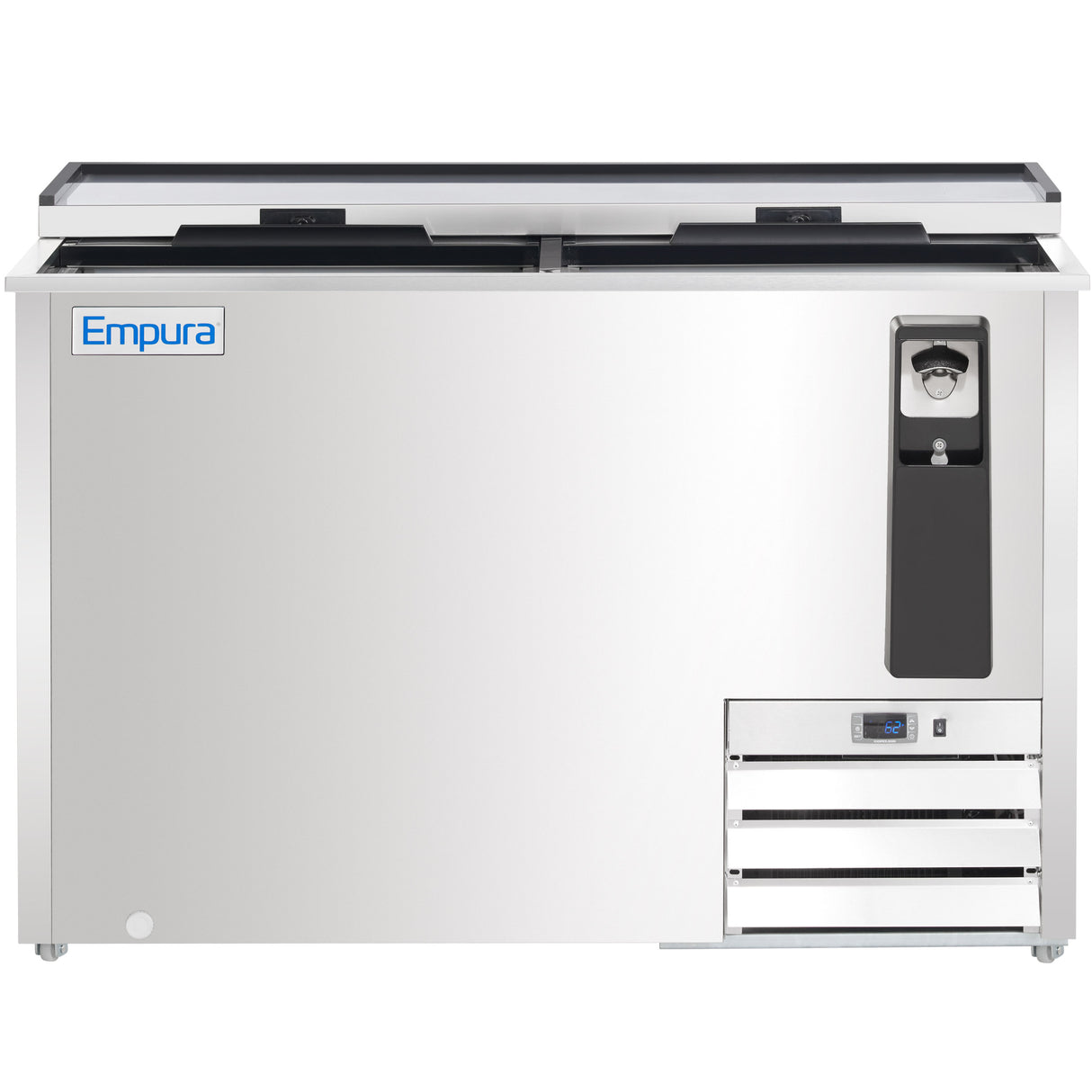 Empura Refrigeration E-KBC-50-S Bottle Cooler 49.4"W X 27"D X 35"H 13.7 Cu. Ft. Capacity