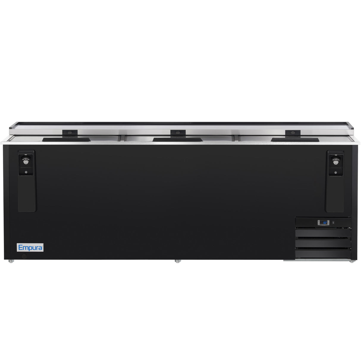 Empura Refrigeration E-KBC-95 Bottle Cooler 95.3"W X 27"D X 35"H 29 Cu. Ft. Capacity
