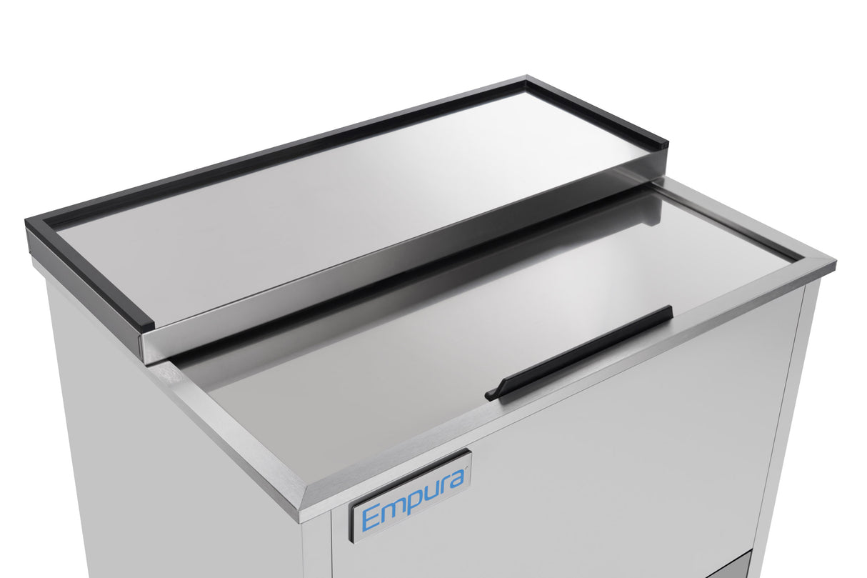 Empura Refrigeration E-KBGF36-S Glass Froster 36 13/16"W X 27 1/16"D X 34 7/8"H 2 Shelves And Bottom Rack Standard