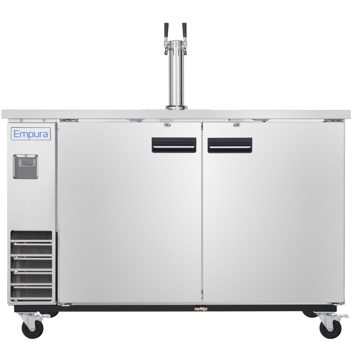 Empura Refrigeration E-KDD3-1-S Direct Draw Beer Dispenser 61.1"W X 24.41"D X 41.9"H 16.6 Cu. Ft. Capacity