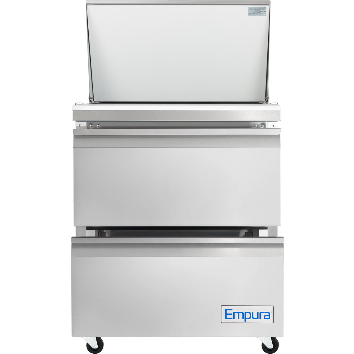 Empura Refrigeration E-KSP29M-D2 Refrigerated Sandwich/Salad Mega Top Prep Table With Drawers