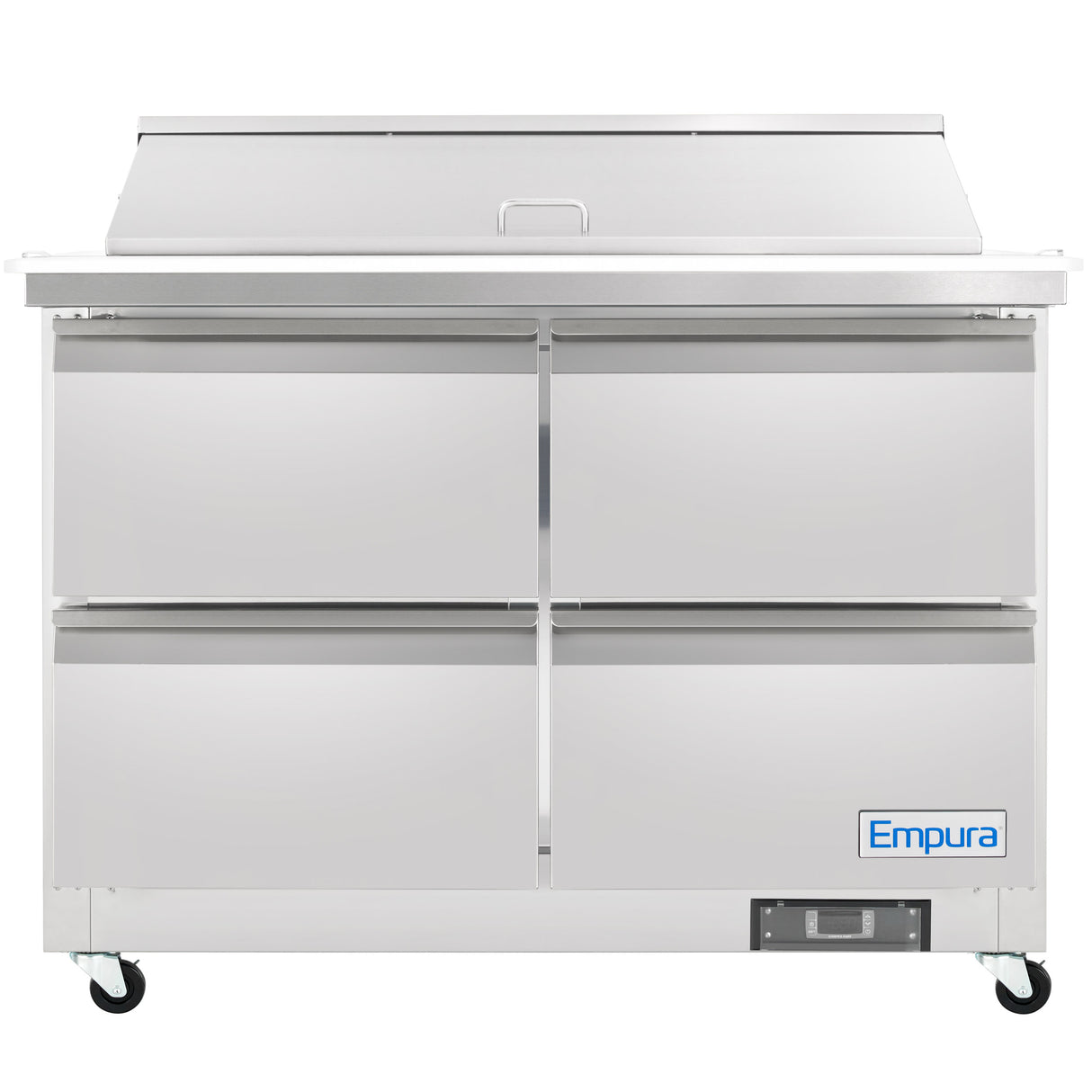 Empura Refrigeration E-KSP48M-D4 Refrigerated Sandwich/Salad Mega Top Prep Table With Drawers