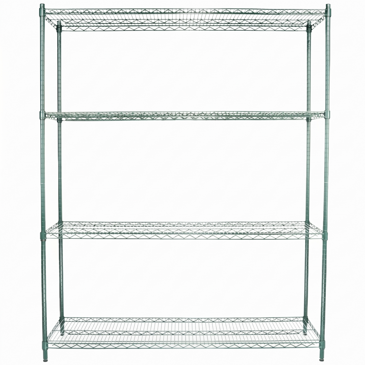 Empura Stainless E-WS186074 Shelving Unit 60"W X 18"D X 74"H 4-shelf