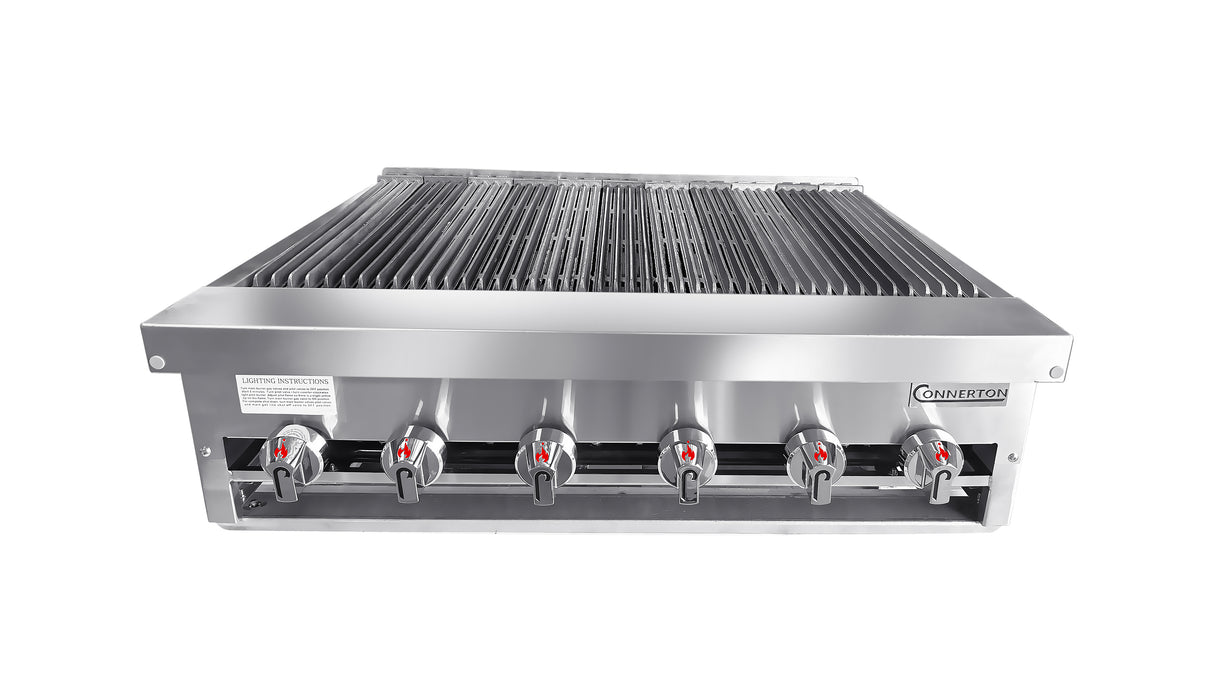 Connerton Cooking CRB-36-F_LP Charbroiler Floor Model Gas