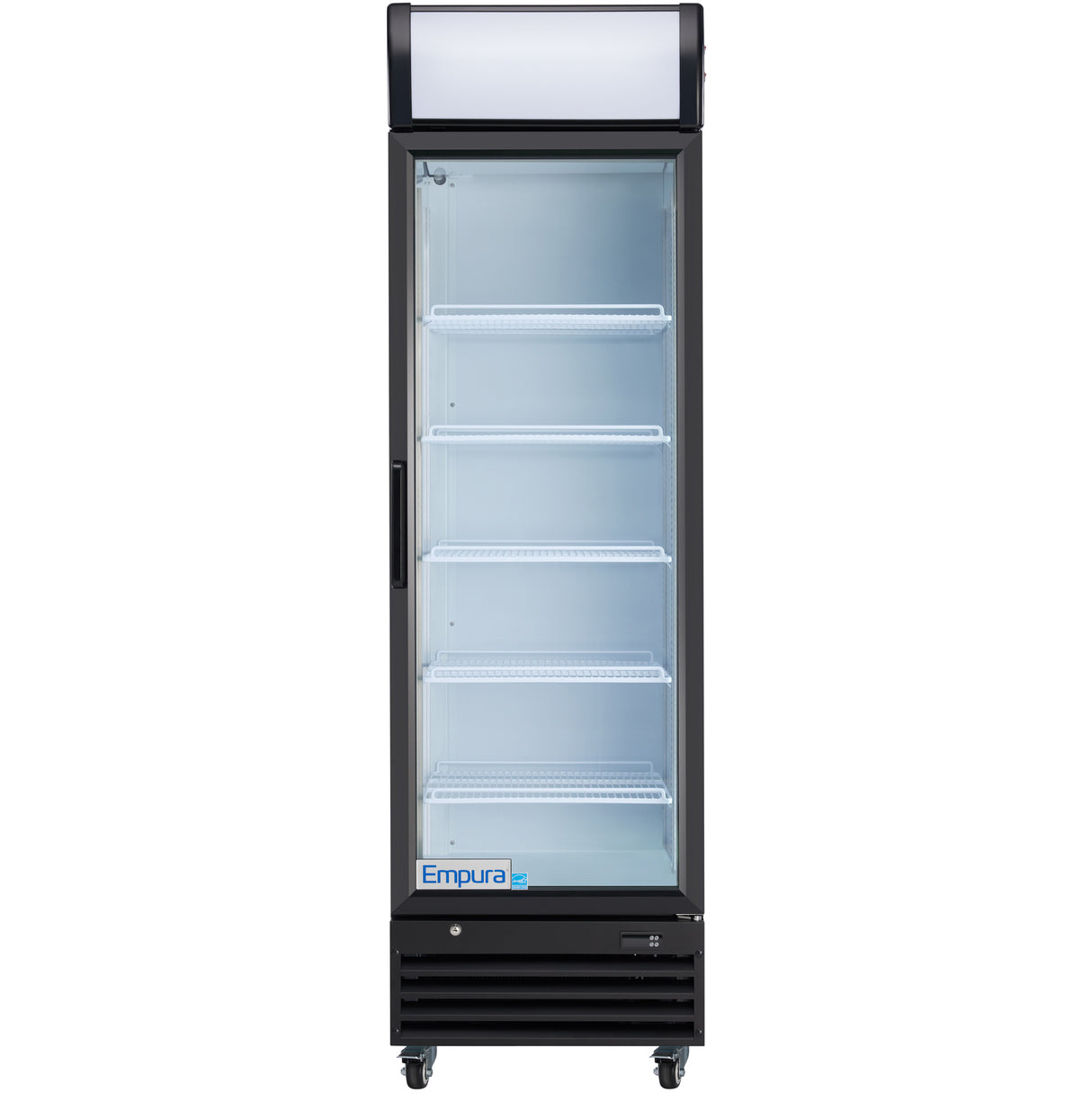 Empura Refrigeration EGM-13B Refrigerated Merchandiser 22.72"W X 23.82"D X 77.95"H 12 Cu. Ft. Capacity
