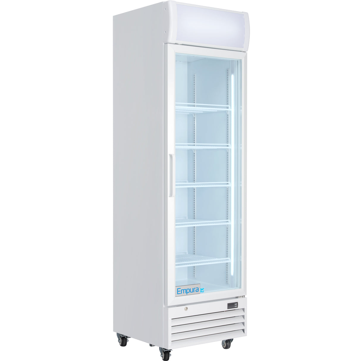 Empura Refrigeration EGM-13W Refrigerated Merchandiser 22.72"W X 23.82"D X 77.95"H 12 Cu. Ft. Capacity