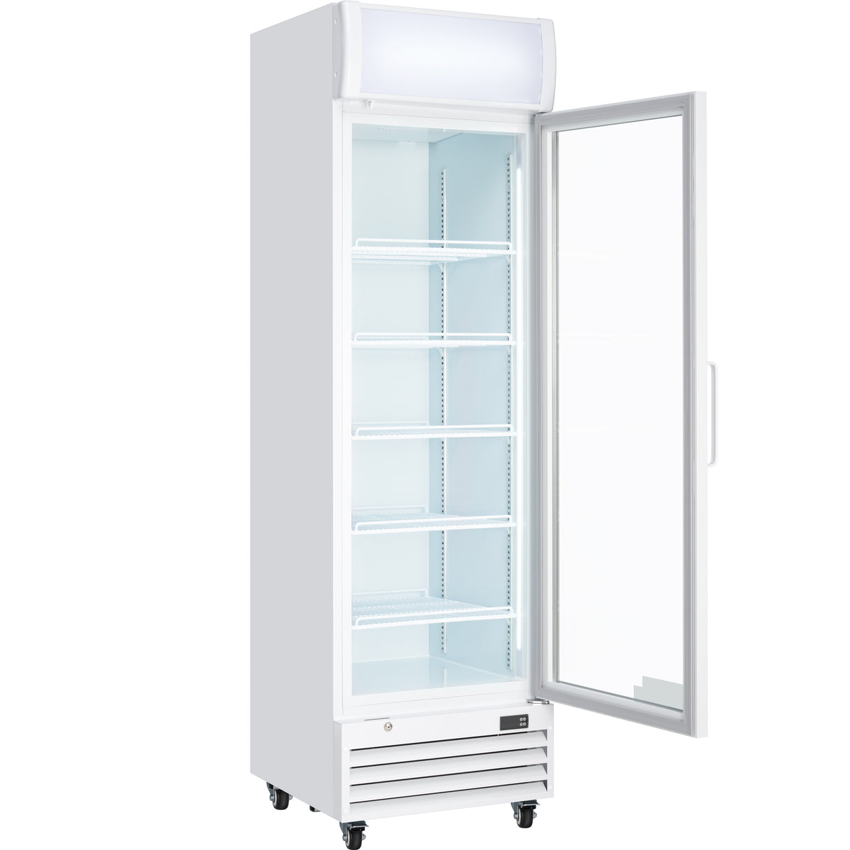 Empura Refrigeration EGM-13W Refrigerated Merchandiser 22.72"W X 23.82"D X 77.95"H 12 Cu. Ft. Capacity