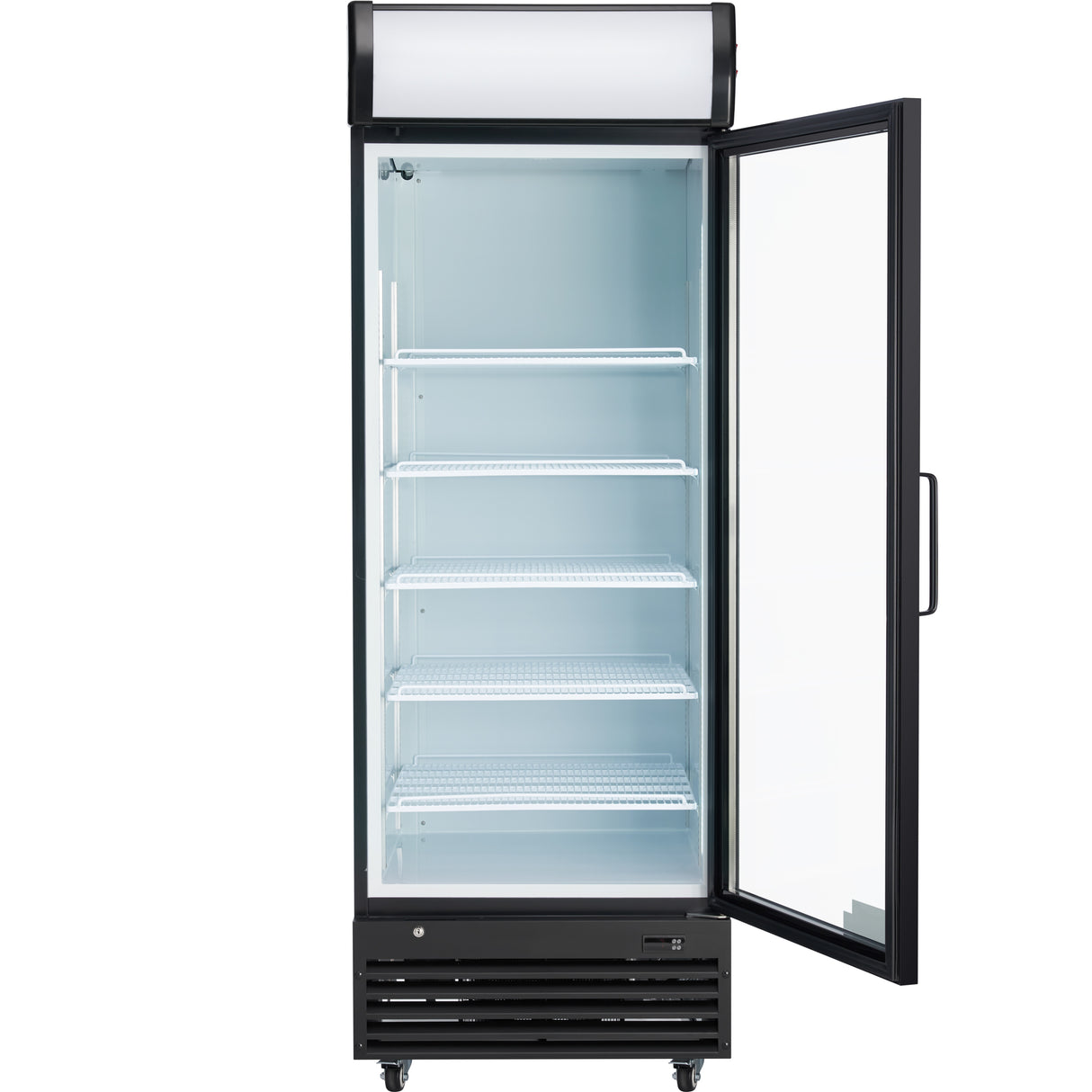Empura Refrigeration EGM-23B Refrigerated Merchandiser 27.56"W X 31.1"D X 81.02"H 21 Cu. Ft. Capacity