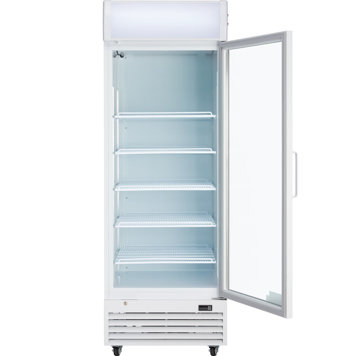 Empura Refrigeration EGM-23W Refrigerated Merchandiser 27.56"W X 31.1"D X 81.02"H 21 Cu. Ft. Capacity