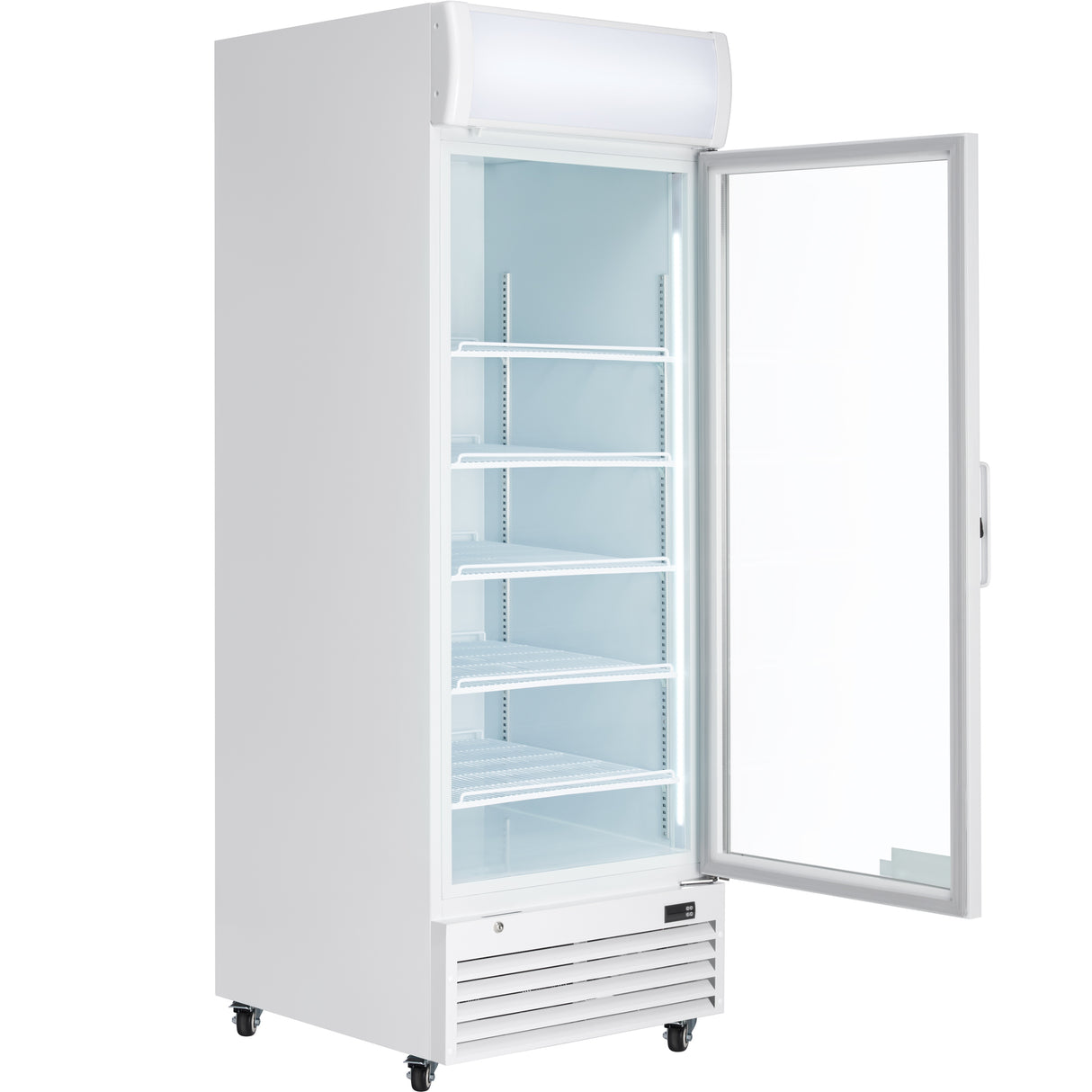 Empura Refrigeration EGM-23W Refrigerated Merchandiser 27.56"W X 31.1"D X 81.02"H 21 Cu. Ft. Capacity
