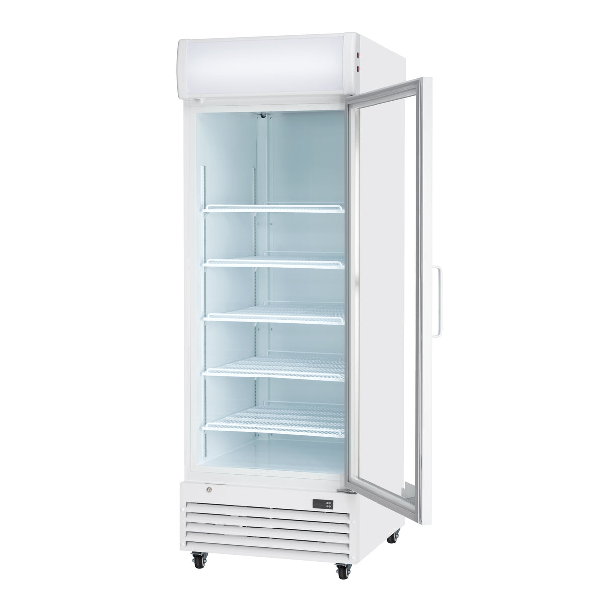 Empura Refrigeration EGM-23W Refrigerated Merchandiser 27.56"W X 31.1"D X 81.02"H 21 Cu. Ft. Capacity