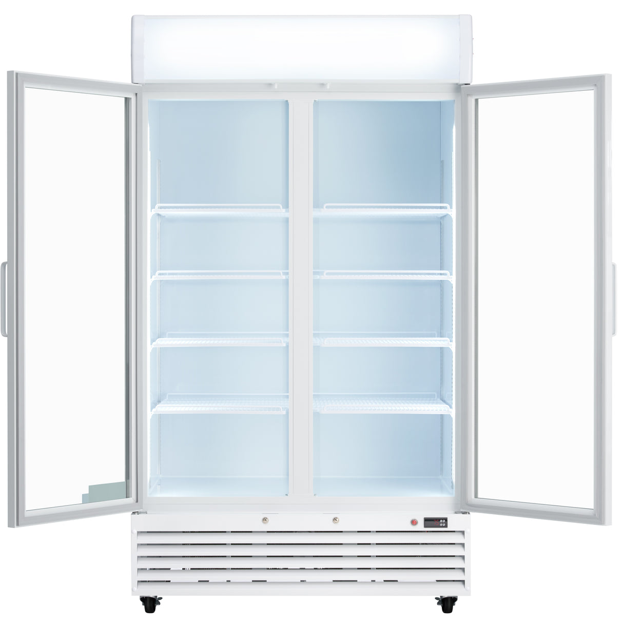 Empura Refrigeration EGM-36W Refrigerated Merchandiser 44.49"W X 28.35"D X 79.65"H 35 Cu. Ft. Capacity