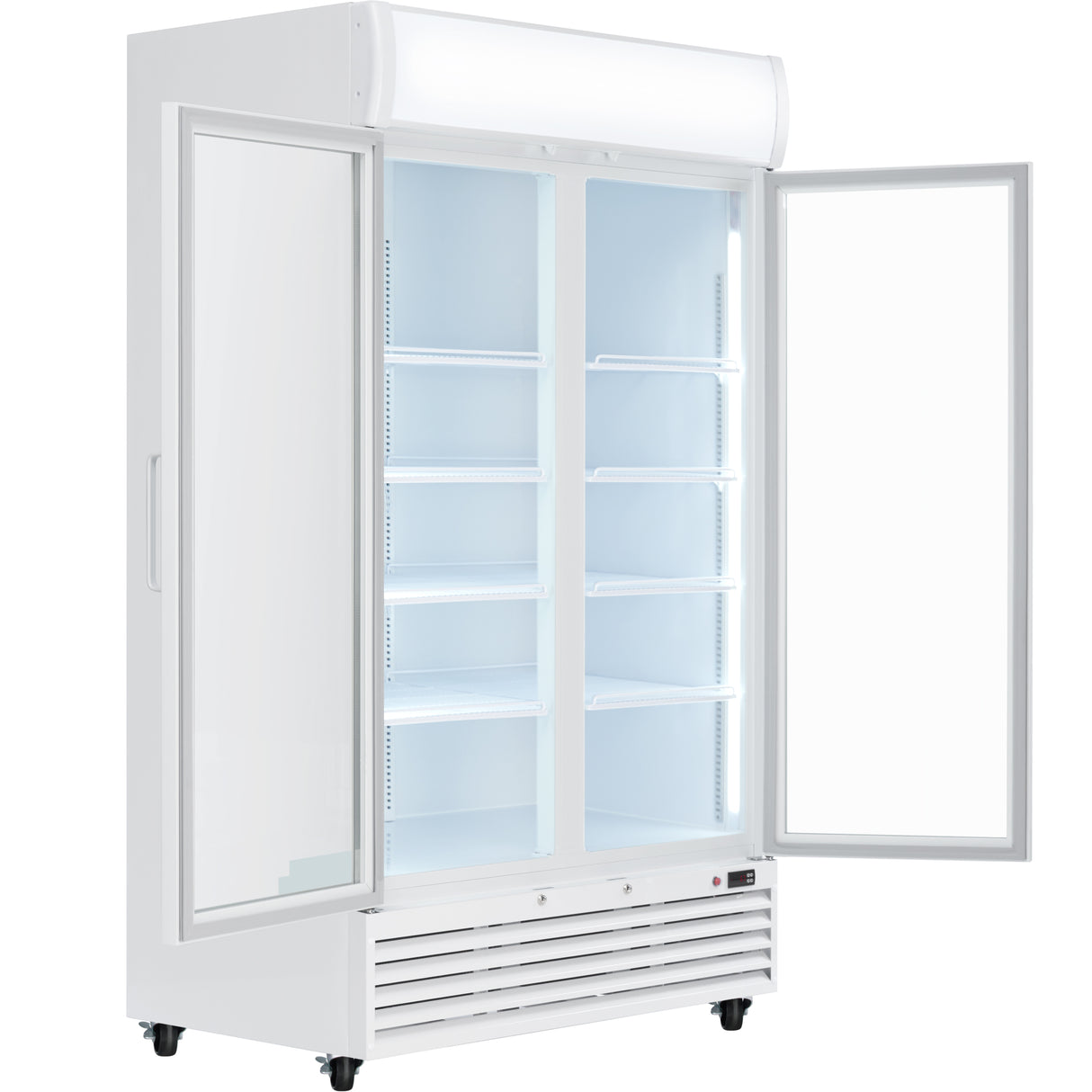 Empura Refrigeration EGM-36W Refrigerated Merchandiser 44.49"W X 28.35"D X 79.65"H 35 Cu. Ft. Capacity