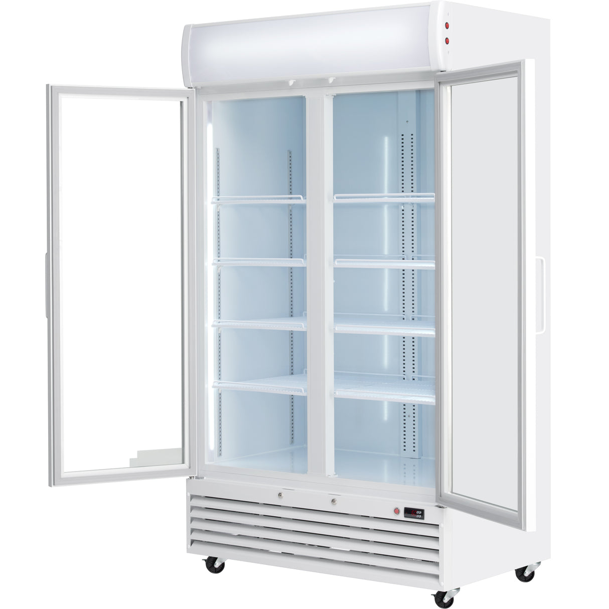 Empura Refrigeration EGM-36W Refrigerated Merchandiser 44.49"W X 28.35"D X 79.65"H 35 Cu. Ft. Capacity