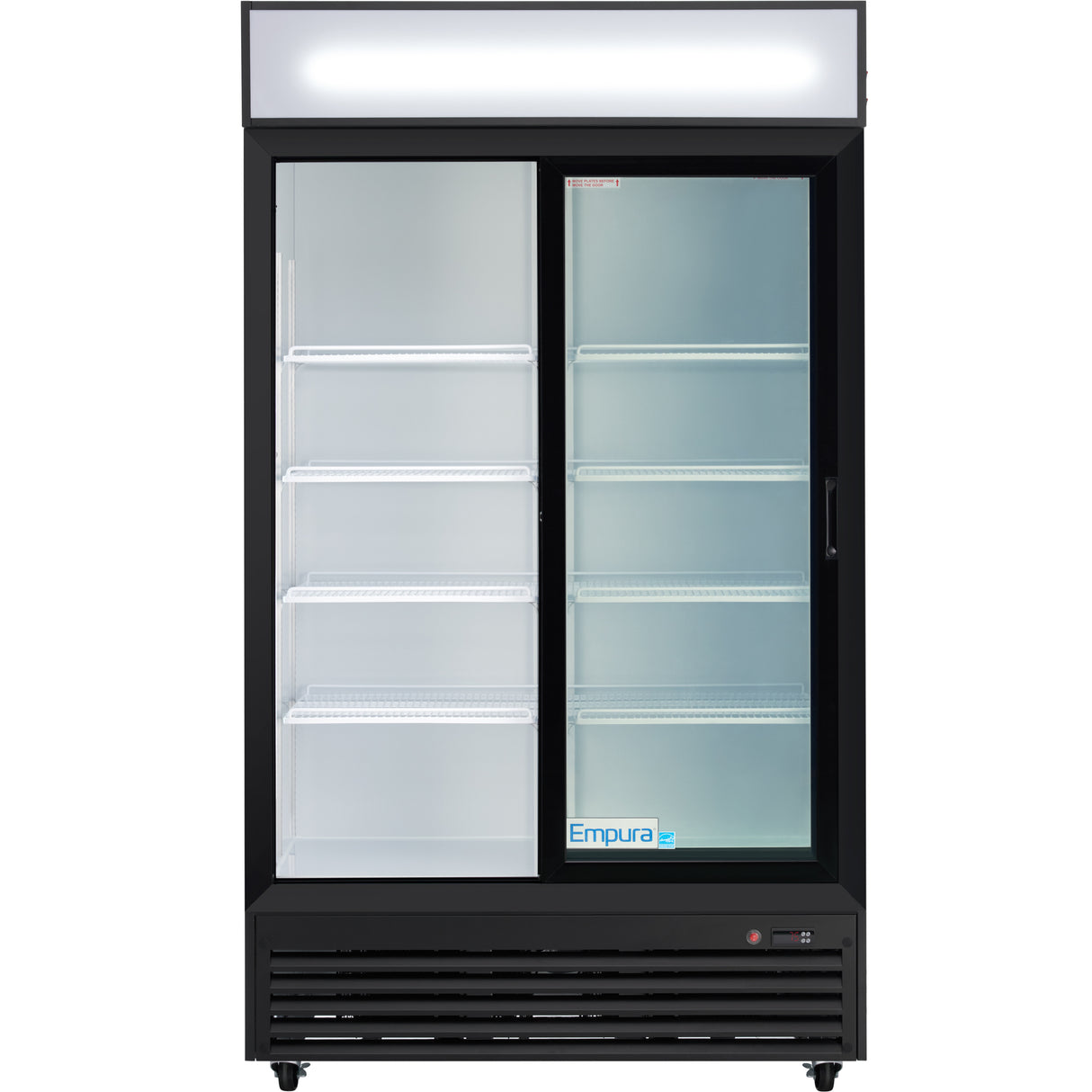 Empura Refrigeration EGM-36B Refrigerated Merchandiser 44.49"W X 28.35"D X 79.65"H 35 Cu. Ft. Capacity