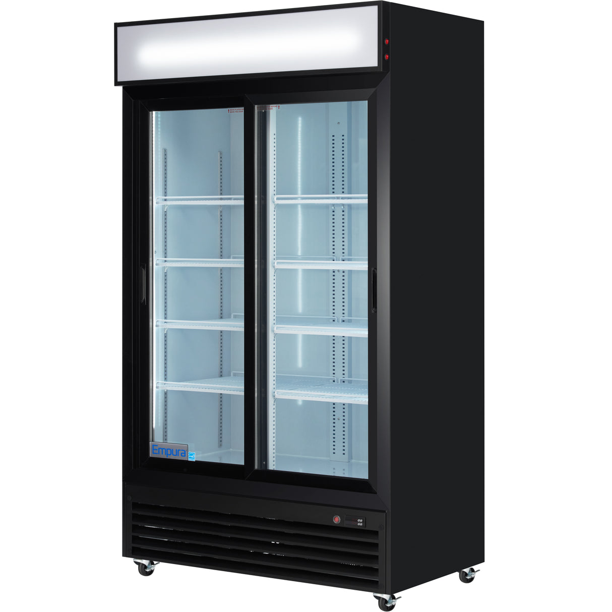 Empura Refrigeration ESM-36B Refrigerated Merchandiser 44.49"W X 27.56"D X 79.65"H 35 Cu. Ft. Capacity