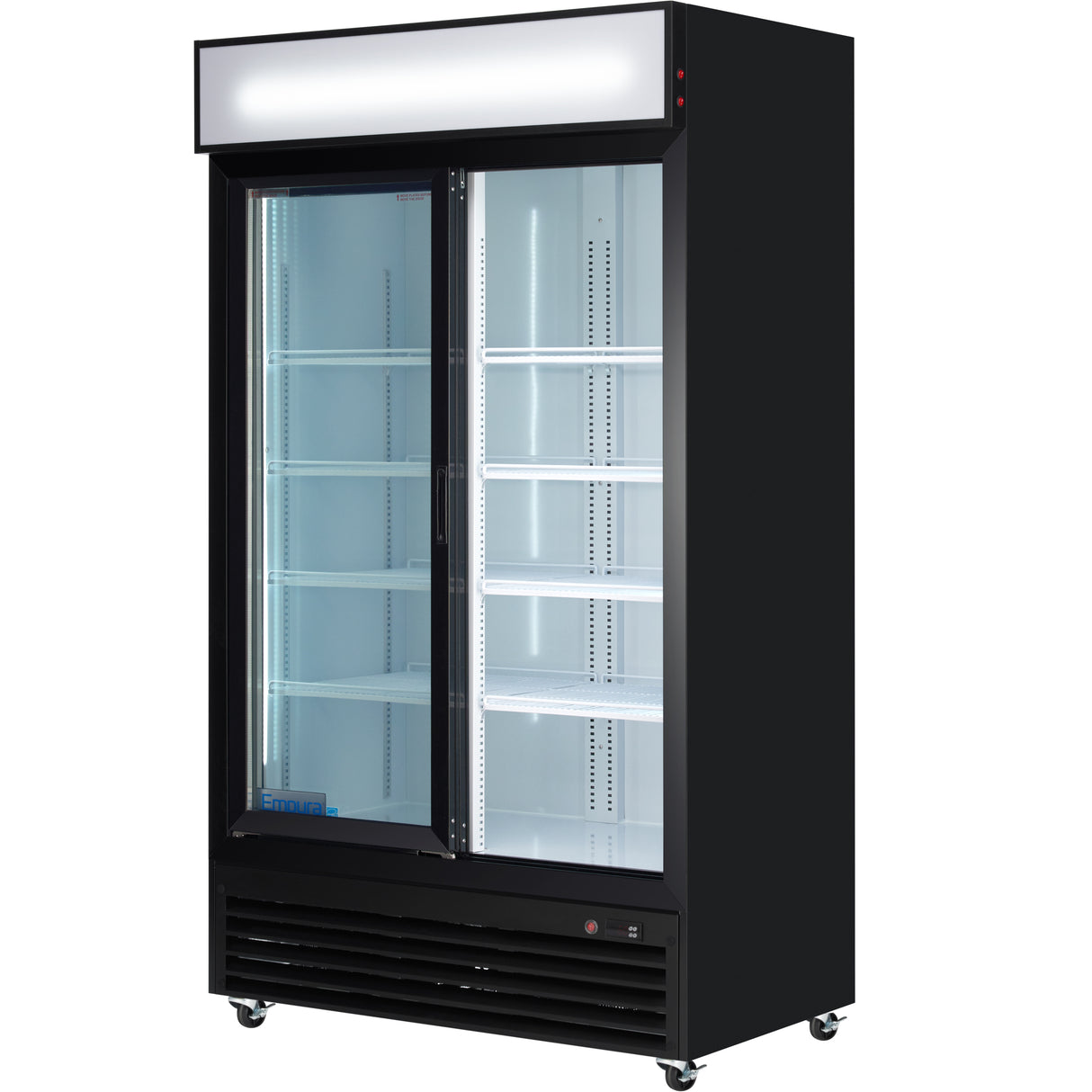 Empura Refrigeration EGM-36B Refrigerated Merchandiser 44.49"W X 28.35"D X 79.65"H 35 Cu. Ft. Capacity