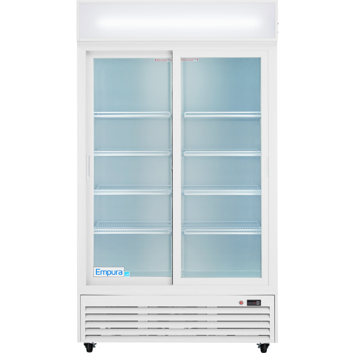 Empura Refrigeration ESM-36W Refrigerated Merchandiser 44.49"W X 27.56"D X 79.65"H 35 Cu. Ft. Capacity