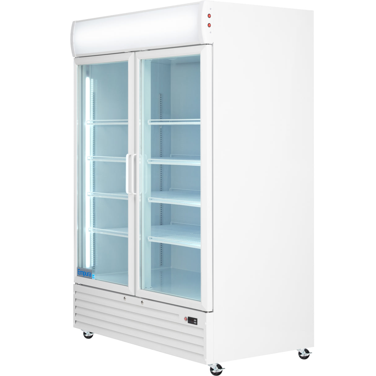 Empura Refrigeration EGM-50W Refrigerated Merchandiser 52.36"W X 32.28"D X 79.65"H 48 Cu. Ft. Capacity