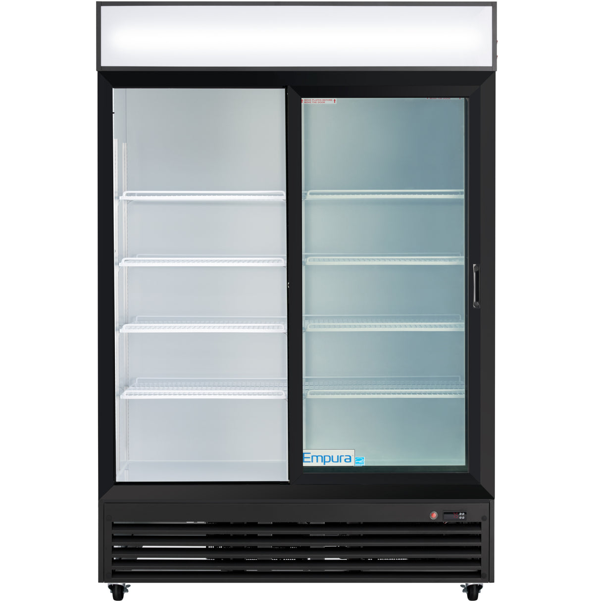 Empura Refrigeration ESM-50B Refrigerated Merchandiser 52.36"W X 31.5"D X 79.65"H 48 Cu. Ft. Capacity