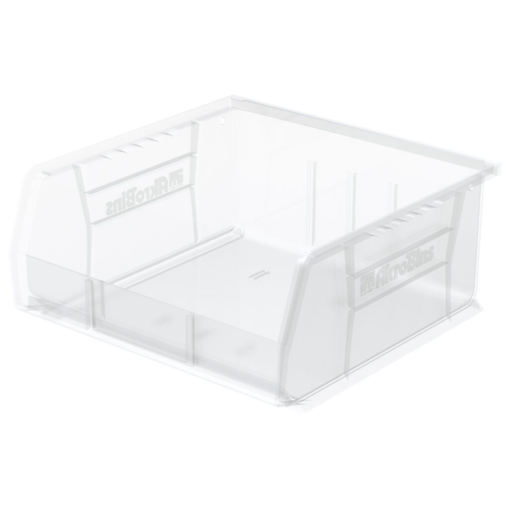 Metro MB30235CLSH SmartWall Supply Bins Stacking 10 7/8" X 11" X 5" (276 X 279 X 127mm) Clear