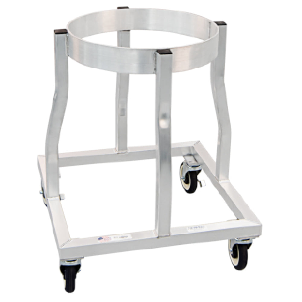 AllPoints N11609 60 Qt Mixing Bowl Dolly 24.75"x24.75"x30.375"