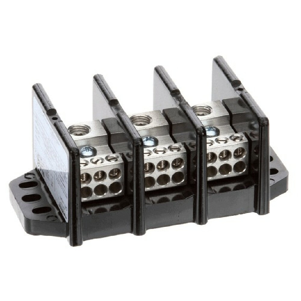 Groen 070185 Distribution Block 3 Pol E 75 Amp