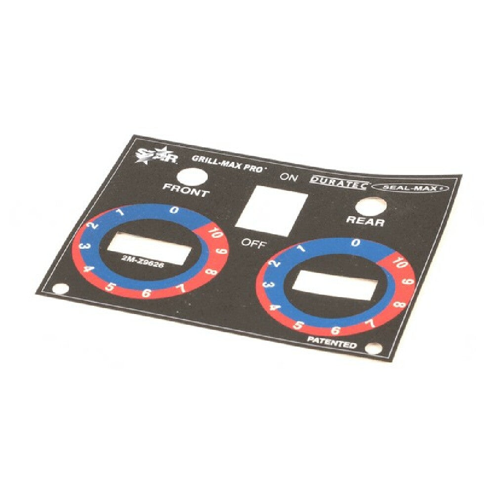 Stero 2M-Z9626 Cntrlpnl Lbl 30/45scbd/h D