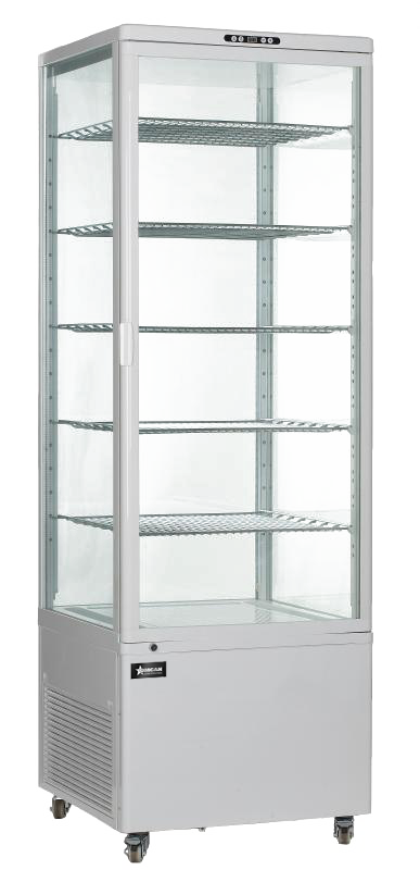 Omcan 34874 (RS-CN-0500) Display Case Refrigerated 500 Liters (17.65 Cu. Ft.) Capacity