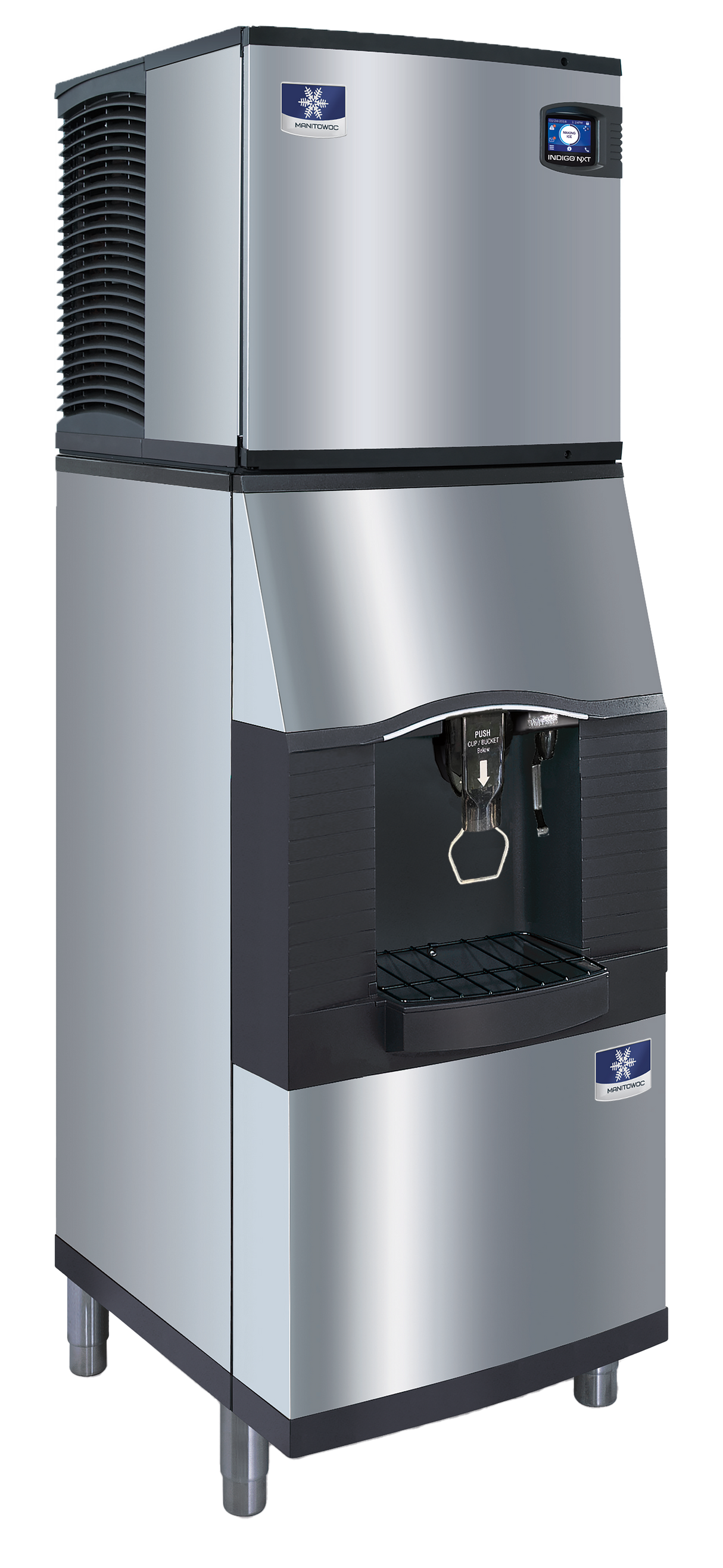 Manitowoc SFA192 Vending Ice Dispenser With Built-In Water Valve Touchless Lever