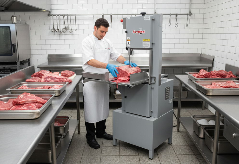 Skyfood Equipment SKEX Meat & Bone Saw Floor Model 99" Blade