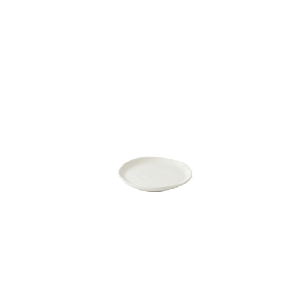 Churchill China WH PO171 - White Natural Plate, 17 Cm, Organic