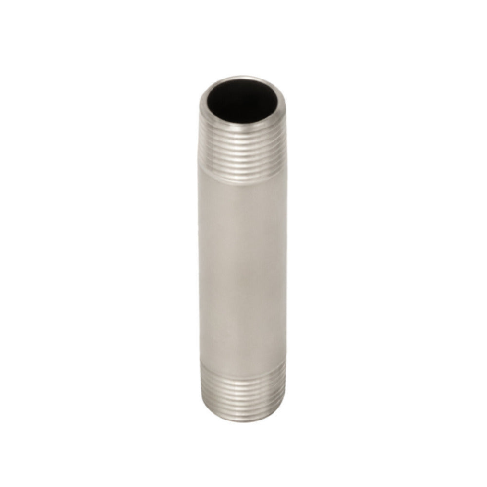 T&S Brass S000358-30 3" Nipple With 3/8" NPT Male Threads Stainless Steel Construction