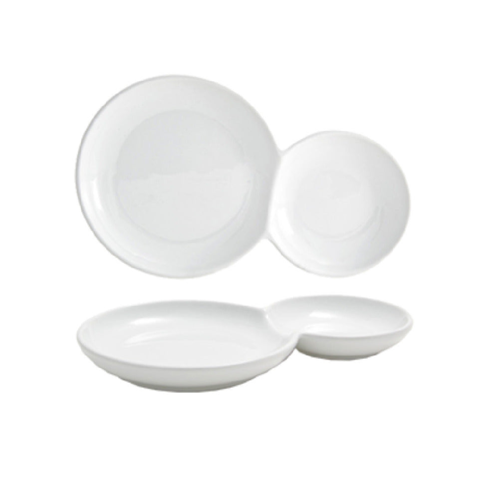 FOH DBO121WHP23 Promotional Pricing May Be Available! Contact Your FOH® Sales Representative For Details! Harmony Bento™ Duo Plate