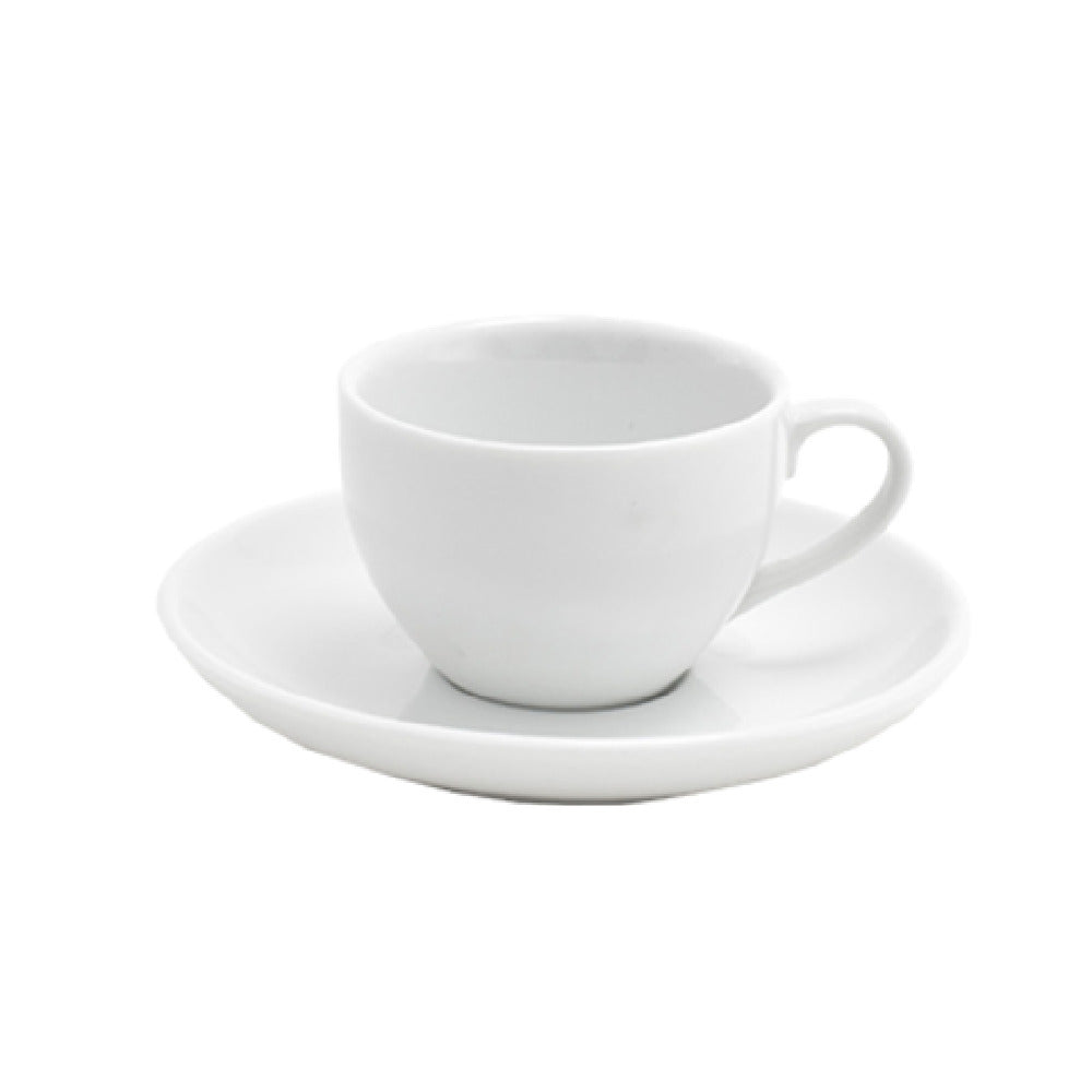 FOH DCS043WHP22 Seattle Cup And Saucer Set 2-1/2 Oz. 2-1/2" Dia. X 1-3/4"H Cup