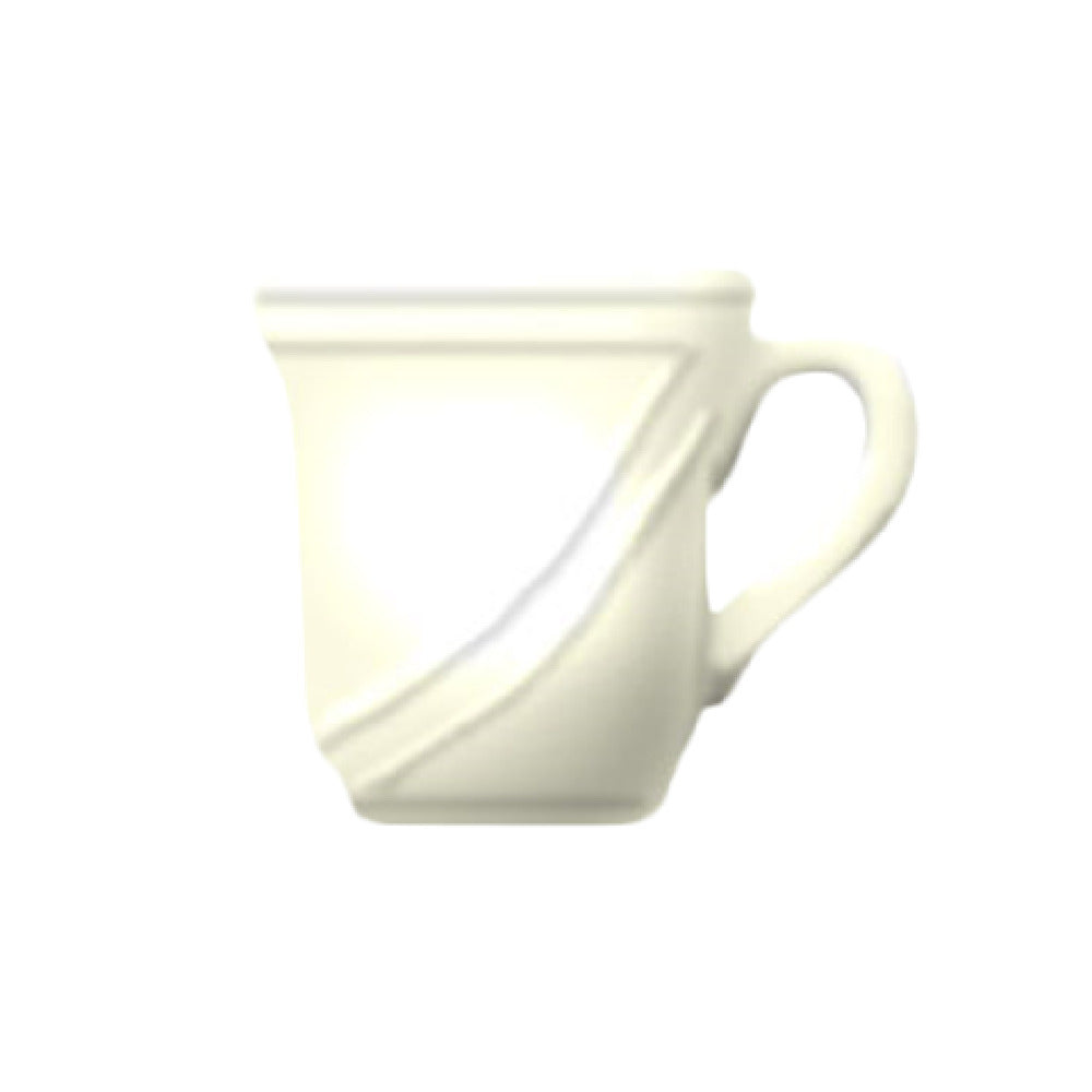 Steelite HL6141000 Coffee Cup 7-1/4 Oz. 4-1/4" X 3-1/8" X 3-3/8"H